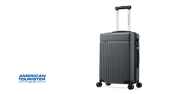 美旅20寸八輪旋轉(zhuǎn)拉桿箱青灰色