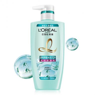 歐萊雅（LOREAL）透明質(zhì)酸水潤潤發(fā)乳500ml