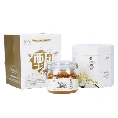 甄優(yōu)長白山特產(chǎn)椴樹巢塊蜜（禮盒）1000g
