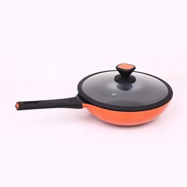 美國康寧單柄炒鍋30厘米帶蓋