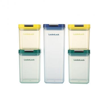 樂扣樂扣鮮享密封罐五件套(大)