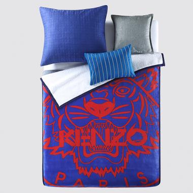 KENZO雙面暖絨毯130×180cm