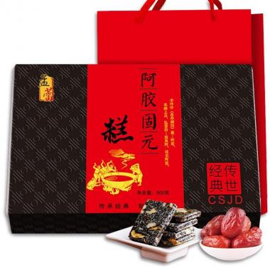 孟蕾傳世阿膠固元糕禮盒500g