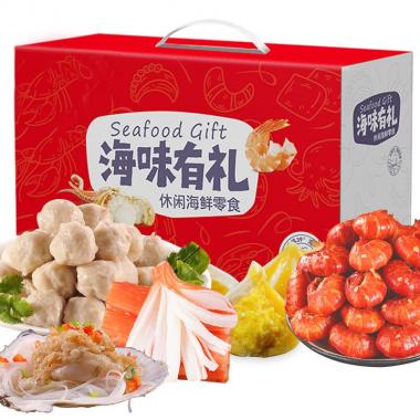 星龍港海鮮郎海之味干海鮮禮盒913g