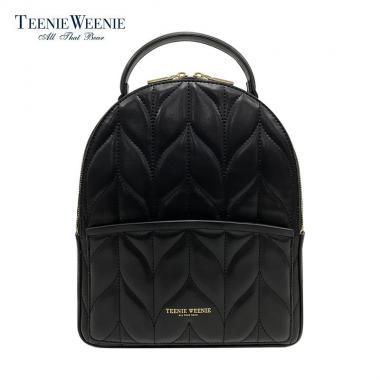 Teenie Weenie 麥穗車花迷你雙肩背包 