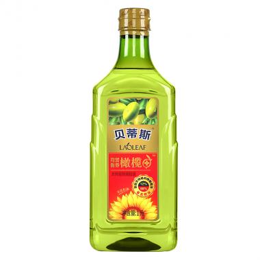 貝蒂斯葵花籽橄欖食用調(diào)和油1L