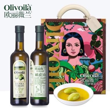 歐麗薇蘭Olivoila特級初榨橄欖油禮盒750ml2