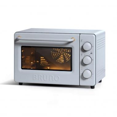 BRUNO 日本電烤箱 熱風(fēng)煙熏烤箱海鹽藍(lán)