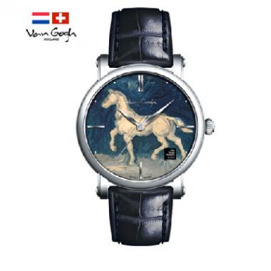 Van Gogh（梵高）瑞士手表油畫系列《馬的石膏像》女款