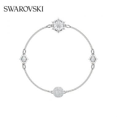 奧地利施華洛世奇隱形磁扣雪花手鏈