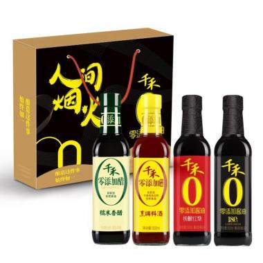 千禾0添加人間煙火禮盒2000ml