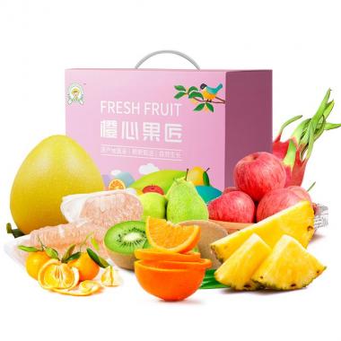 繽紛優(yōu)果水果禮盒8種