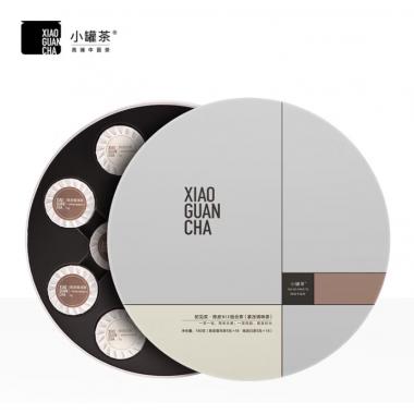 小罐茶初見歡陳皮白茶普洱茶葉禮盒36餅共180g