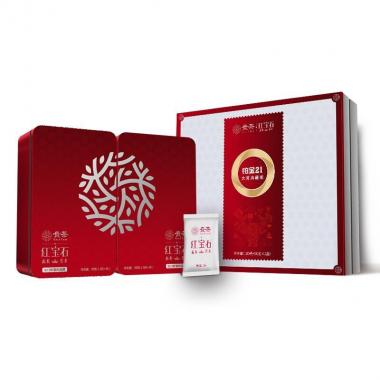 貴州貴茶紅寶石鉑金禮盒180克裝