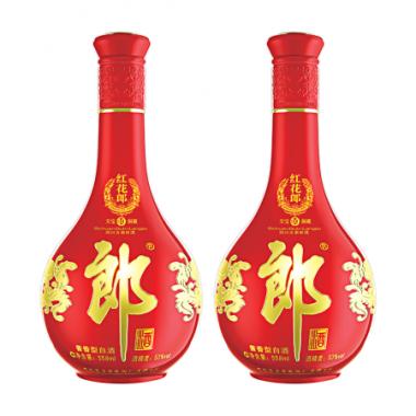 郎酒 紅花郎（10）醬香型白酒 53度 558ml*2瓶 雙瓶裝
