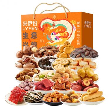 來伊份 生意興龍禮盒A 款 398型2703g