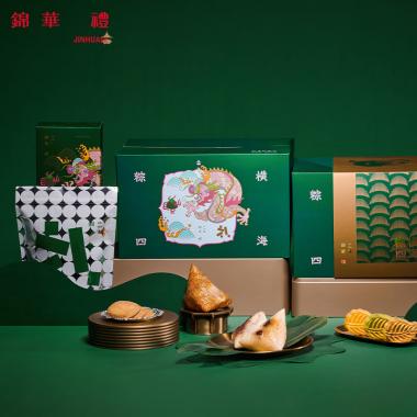 錦華祥龍粽意禮粽子禮盒1090g