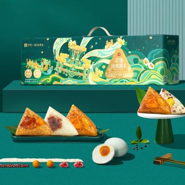 【良品鋪?zhàn)印?歡瑞經(jīng)典粽禮