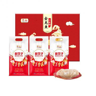 金龍魚金餃子專業(yè)餃子粉禮盒4.5kg