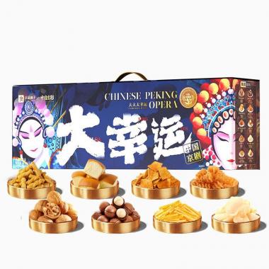 良品鋪?zhàn)哟蟠蟠笮疫\(yùn)禮盒1505g