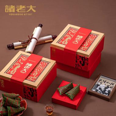 棋開得勝枕頭粽禮盒