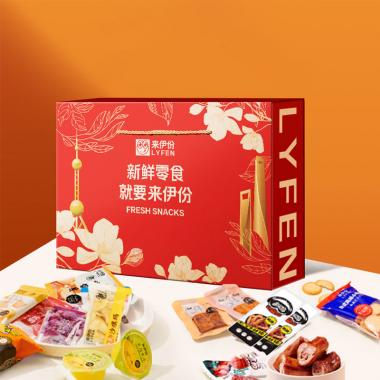 2026來伊份新鮮零食大禮包(紅）